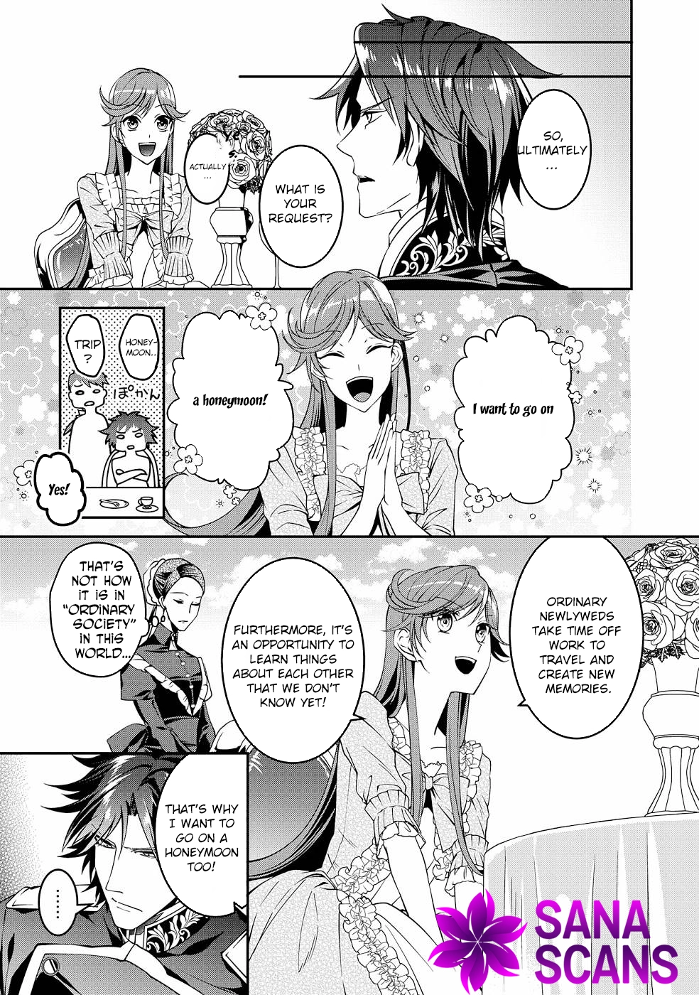 Crimson Shinigami suffered from sleeping princess Chapter 15 Page 5